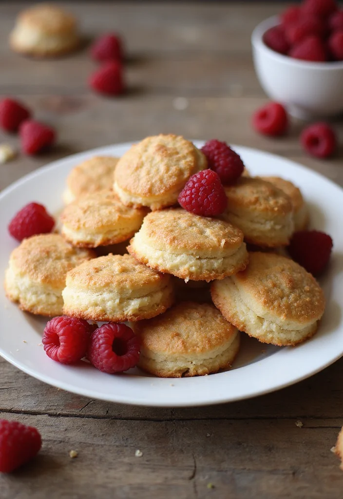 12 Raspberry Dessert Recipes Bright and Juicy - 7. Raspberry Coconut Macaroons