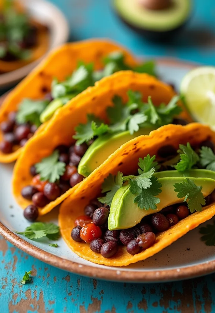 12 Savory Dinner Recipes for Every Night - 7. Baked Sweet Potato & Black Bean Tacos