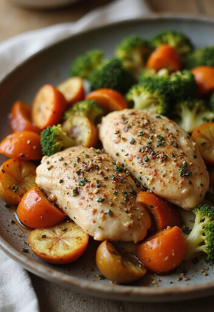 12 Savory Dinner Recipes for Every Night - 9. Herbed Chicken with Roasted Vegetables