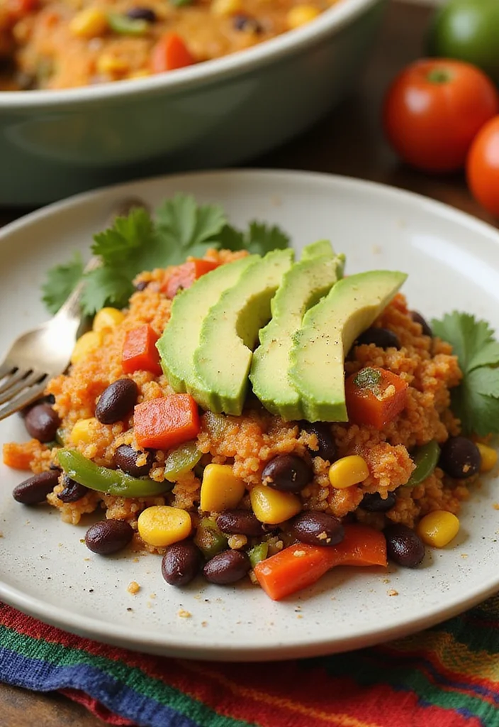 12 Vegan Casserole Recipes for Cozy Comfort - 10. Mexican Quinoa Casserole