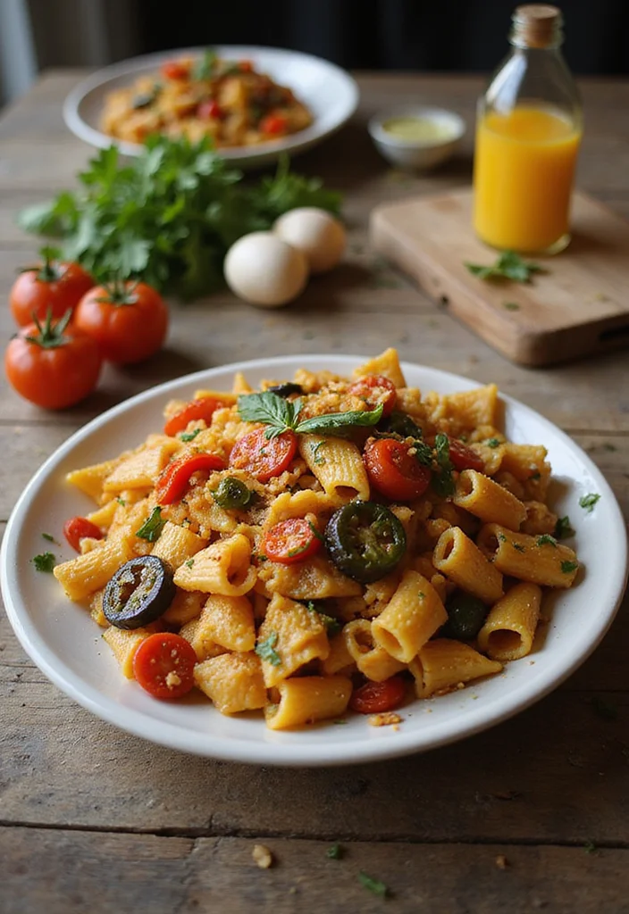 12 Vegan Casserole Recipes for Cozy Comfort - 11. Ratatouille Pasta Bake