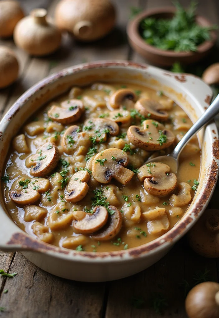 12 Vegan Casserole Recipes for Cozy Comfort - 4. Vegan Mushroom Stroganoff Casserole