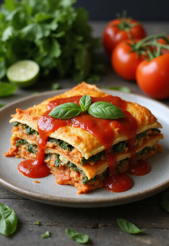 12 Vegan Casserole Recipes for Cozy Comfort - 7. Simple Vegetable Lasagna Casserole
