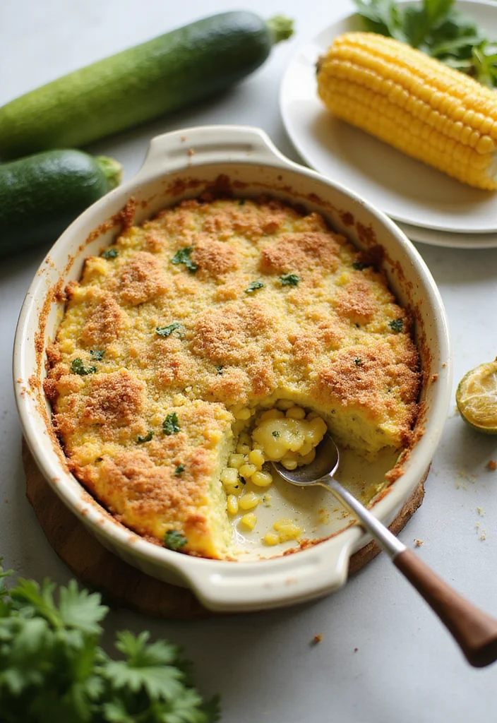 12 Vegan Casserole Recipes for Cozy Comfort - 9. Zucchini and Corn Casserole