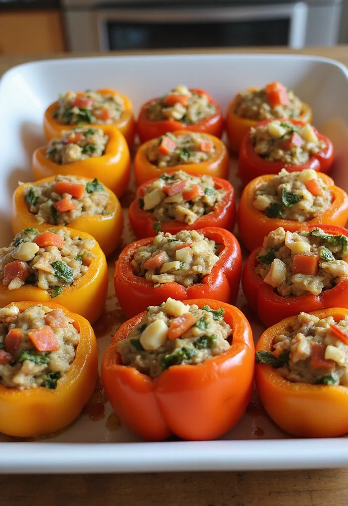 12 Vegan Dinner Recipes for Easy Weeknights - 11. Baked Stuffed Peppers