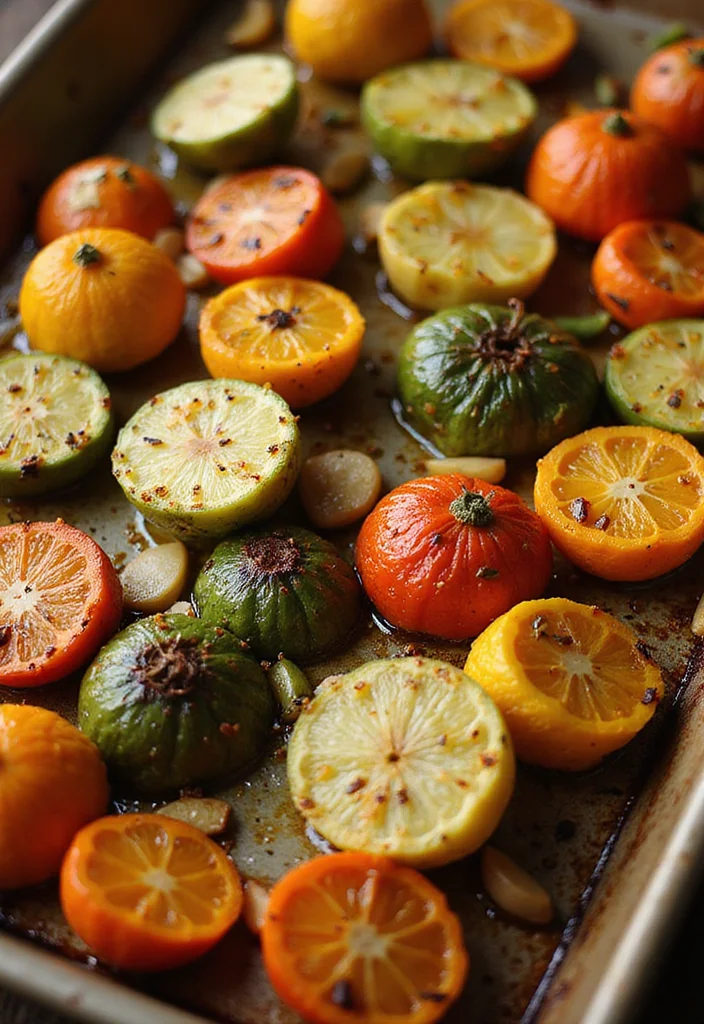 12 Vegan Dinner Recipes for Easy Weeknights - 9. Lemon Garlic Roasted Veggies