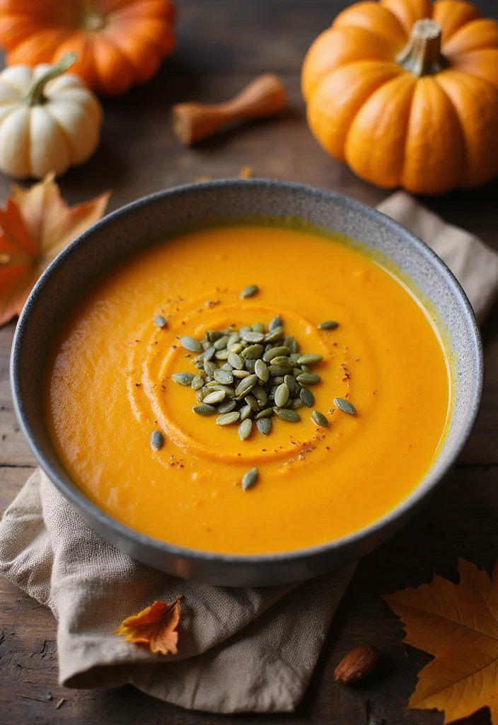 12 Vegan Soup Recipes Warm and Nourishing - 7. Vegan Butternut Squash Soup